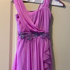 Girls purple dress